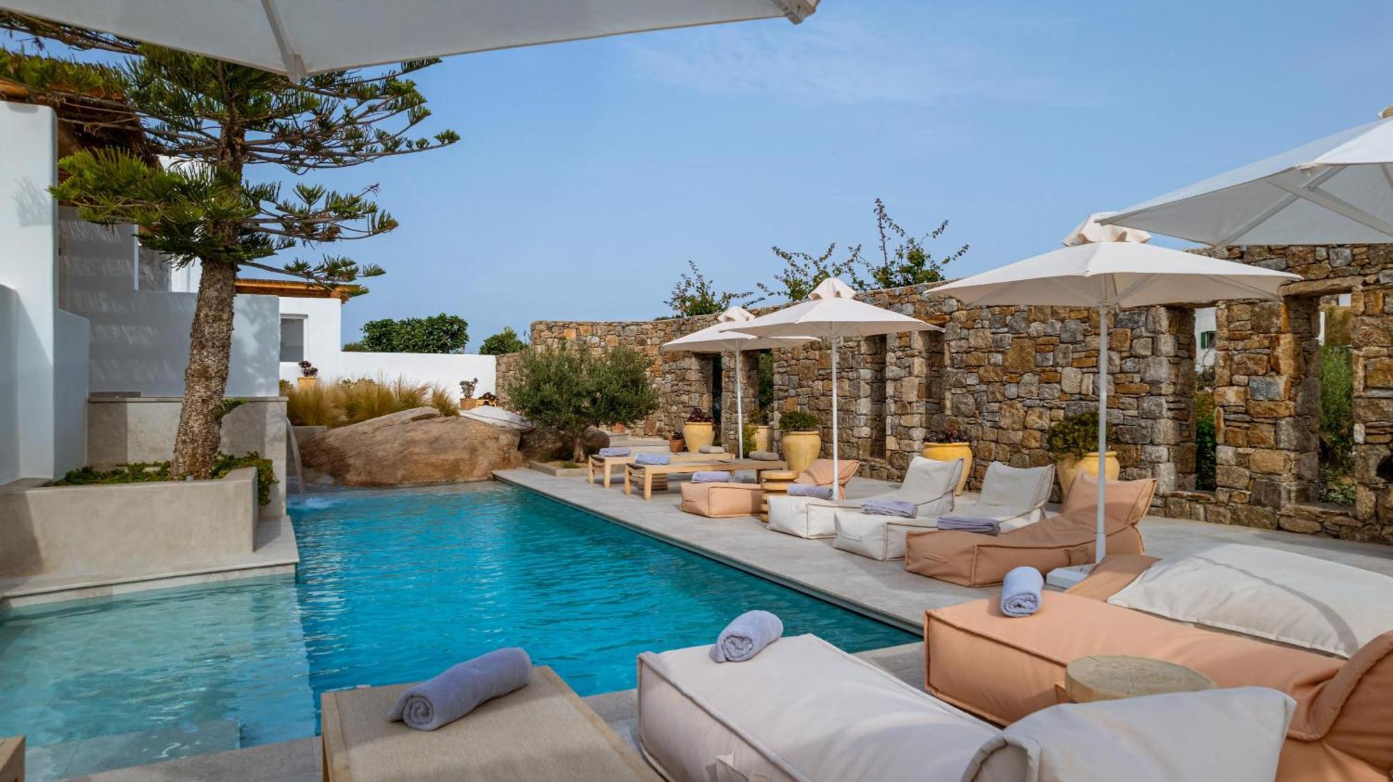 Oliving Mykonos Luxury Suites Klouvas Экстерьер фото